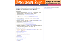 Desktop Screenshot of jonathanbayer.com